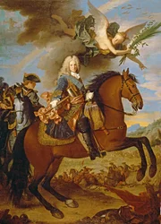 Retrato ecuestre de Felipe V (1683-1746)